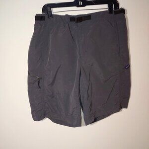 Patagonia Men’s Grey Gi II Belted Shorts Size L Gray